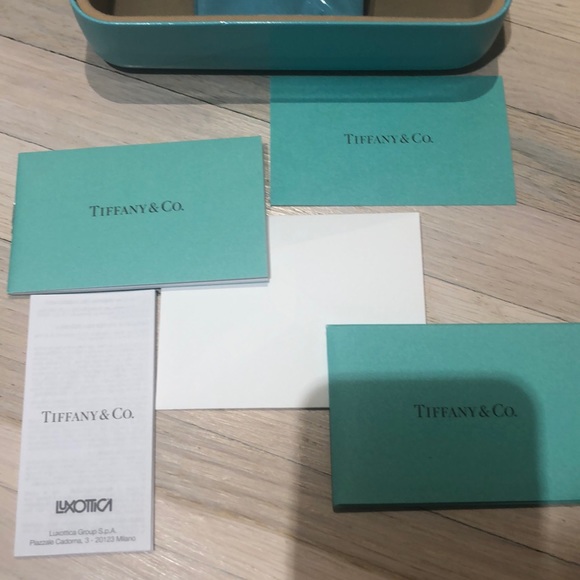 Tiffany Sunglasses Case Box Authenticity Card